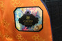 TWEED CAVANI 40R BLUE BOX CHECK 2 PIECE SUIT SIGNATURE JACKET & WAISTCOAT SET