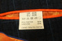 TWEED CAVANI 40R BLUE BOX CHECK 2 PIECE SUIT SIGNATURE JACKET & WAISTCOAT SET
