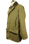 LE CHAMEAU ST HUBERT GREEN MEDIUM MENS LEATHER COLLAR FIELD COUNTRYBI-SWING COAT