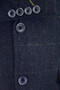 CAVANI MENS 36R BLUE MIX TWEED 2 PIECE JACKET WAISTCOAT MODERN SUIT SET