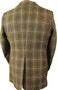 Vintage Yorkers Brown Box Check Suit Style Jacket Men’s 40" Classic Blazer Smart