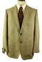 Vintage Daks Simpson Beige Mix 42R Half Lined Vintage Tweed Blazer