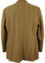 BLADEN ORIGINAL MENS 46R BROWN/GREEN MIX BOX CHECK SPORTING TWEED JACKET