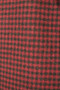 Vintage Burton 42" Long Maroon Black Mix Check Tweed Mens Jacket