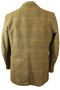 Vintage Thornproof Twist British Lynton 40" 3-Button Brown Mix Plaid Jacket