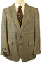 Vintage Antartex Mens 44" 2-Button Multi Colour Tweed Jacket