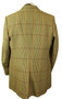 Vintage Crombie British 42" Green Mix Hacking Country Tweed Mens Jacket