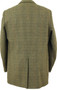 VINTAGE TWEED DUNN & CO MENS 42" LONG GREEN MIX TWEED JACKET *DRY-CLEANED*