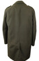 Vintage Black Jupiter Mens Medium Double Breasted Trench coat Rain mac Coat