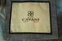 Cavani Blue 38R Modern Men's Tweed Jacket