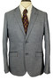 Cavani Blue 38R Modern Men's Tweed Jacket