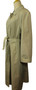 Vintage Stone Medium Ladies Elegant Belted Raincoat Rainmac Coat