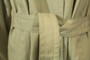 Vintage Stone Medium Ladies Elegant Belted Raincoat Rainmac Coat