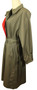 Vintage 4Seasons London Grey Size UK 10 Elegant Belted Raincoat Rainmac Coat