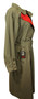 Vintage 4Seasons London Grey Size UK 10 Elegant Belted Raincoat Rainmac Coat