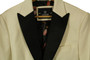 Cavani White 34R Dinner Tuxedo Velvet Style Jacket