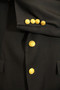 Ralph Lauren Bloomindales 44R Blue Designer Sports Gold Button Blazer Designer