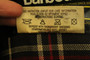1985 Vintage Barbour Bedale Al05 C34/86cm Blue Double Chest Pocket Wax Jacket
