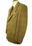 2004 Bladen Supasax  42" Long Balmoral Green British Tweed Jacket with Tags
