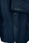 Mens Blazer Blue Pinstripe Konen Geoffrey Davis 42" Striped Suit Jacket