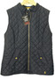 Joules Quilted Blue Size 14 Ladies Vest Waistcoat Gilet