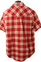 Levis Mens Red Small 100% Cotton Short Sleeve Popper Men's Shirt
