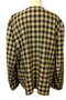 Vintage Ann Harvey Size 24 Checkered Brown/Black Mix Collarless Tweed Jacket