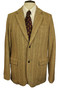 Sutherland Tweed Brown Medium 40" Half Lined Tweed Mens Pre-loved Jacket