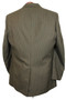 1986 Chester Barrie 42" Geoffrey Davis Grey Pinstriped Tailored  Suit Jacket