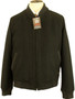 BURBERRY THOMAS BURBERRY LARGE 44" MENS BLACK WOOL JACKET