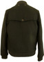 BURBERRY THOMAS BURBERRY LARGE 44" MENS BLACK WOOL JACKET