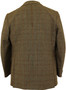 VINTAGE THORNPROOF TWIST TWEED MENS 42" BROWN MIX HACKING JACKET
