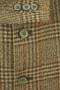 VINTAGE THORNPROOF TWIST TWEED MENS 42" BROWN MIX HACKING JACKET