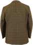 VINTAGE THORNPROOF TWIST TWEED MENS 42" BROWN MIX HACKING JACKET