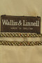 VINTAGE WALLIS & LINNELL TAILORED MENS 40" BROWN MIX TWEED MENS JACKET