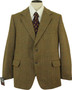 VINTAGE WALLIS & LINNELL TAILORED MENS 40" BROWN MIX TWEED MENS JACKET