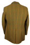 British Vtg Bladen Supasax 42" Tailored Green Mix Tweed Jacket *Short Sleeve*