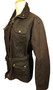 Eirinn Country Wear Brown Size 14 Ladies Belted Wax Cotton Waterproof Jacket