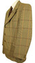 Vintage John G Hardy Green Mix Check 48L Gents Tweed Sporing 3-Button Jacket