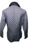 Barbour Quilt Ladies Purple/Blue Mix Size 12 Diamond Stitch Quilted Jacket
