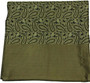 Mens Green Marco Polo Green Paisley Gents Elegant Scarf