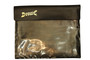 Vtg British Duggie Imperial Bronze Mix Paisley Wool Backed Scarf & Carrying Case