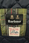 Barbour Soho Liddesdale Blue Medium Men Hooded Quilted Coat