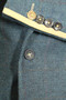 Marc Darcy Dion Blue 36" Blue Dion Modern Tweed Men's Jacket