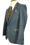 Marc Darcy Dion Blue 36" Blue Dion Modern Tweed Men's Jacket
