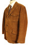 Peter Christian Corduroy 44" Short Mens Cord Blazer