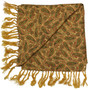 Vintage British Sammy Paisley Beige Mens Scarf