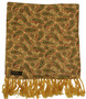 Vintage British Sammy Paisley Beige Mens Scarf