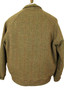 Vintage Hersil Mens Green 44" Medium Tweed Short Raglan Tweed Zipped Jacket