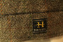 Vintage Hersil Mens Green 44" Medium Tweed Short Raglan Tweed Zipped Jacket